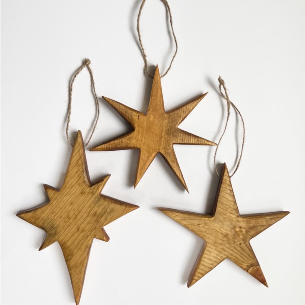 3 Set Star Ornament - Uriah, Kavod, Aster - $49